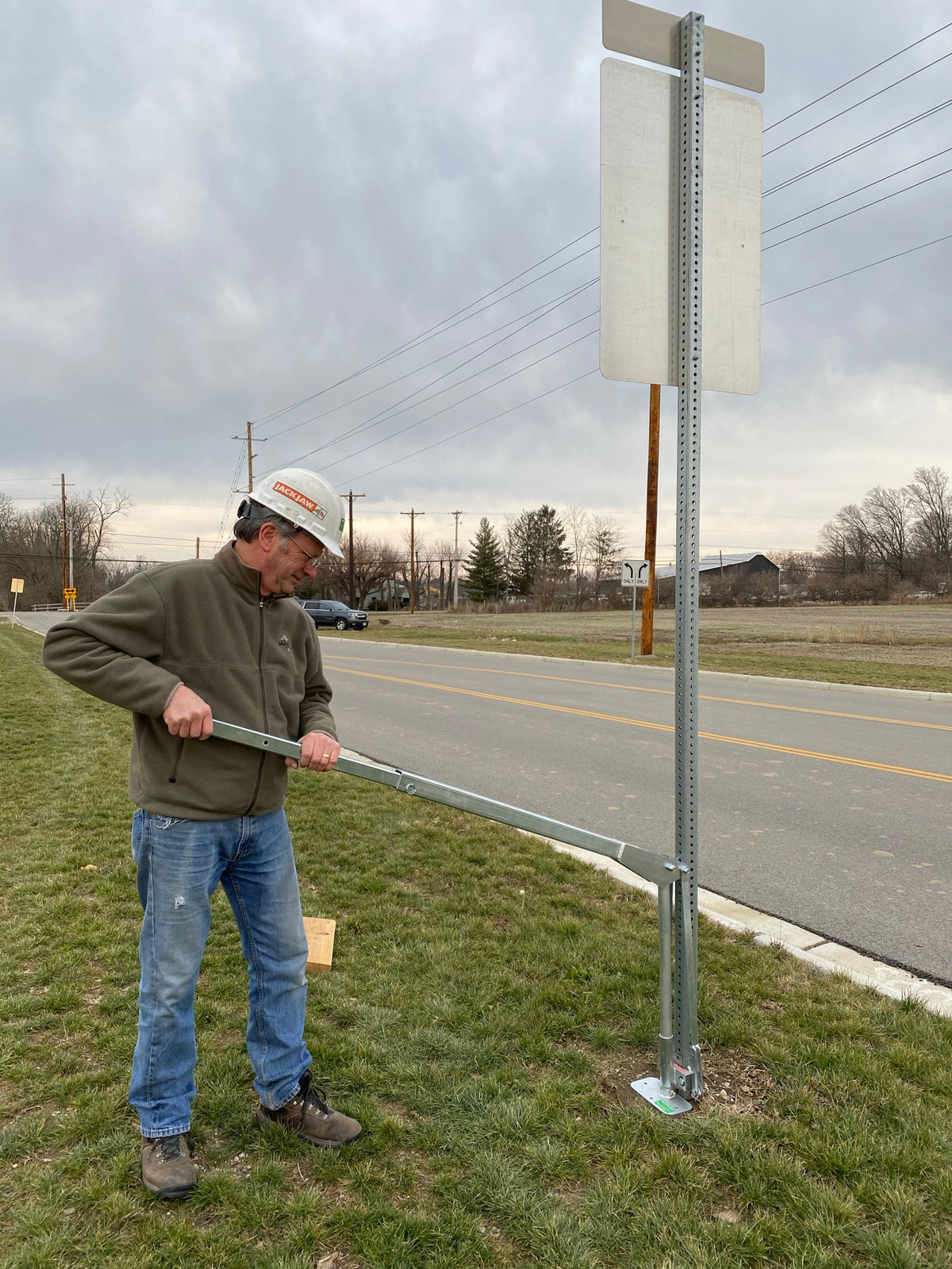 JackJaw® 504 Square Sign Post Super Puller 2&quot; - 2 1/2&quot;